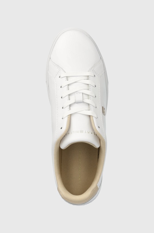 Tommy Hilfiger sneakers in pelle ESSENTIAL COURT SNEAKER bianco FW0FW07686