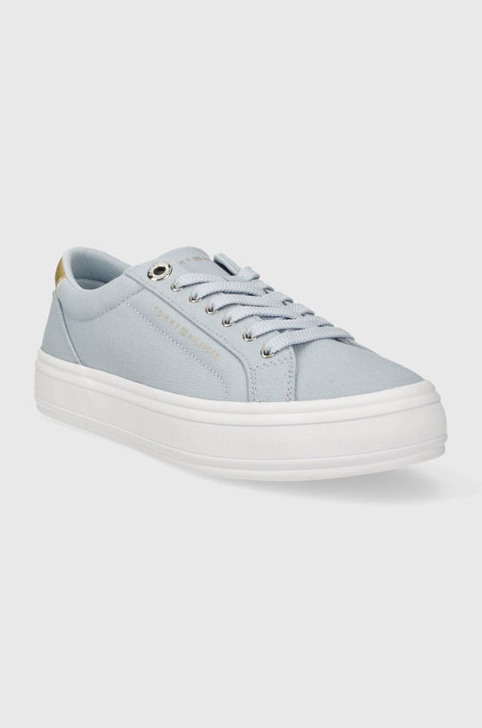 Tommy Hilfiger tenisówki ESSENTIAL VULC CANVAS SNEAKER FW0FW07682 niebieski SS24