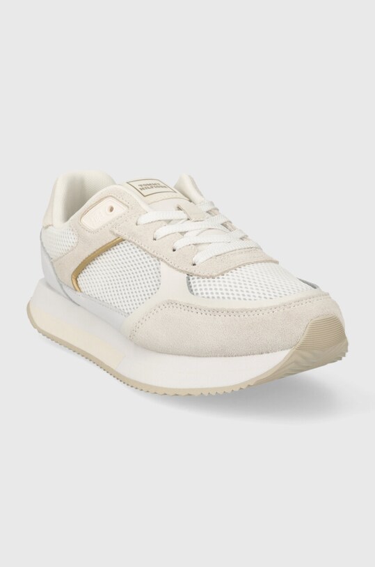 Tenisky Tommy Hilfiger ESSENTIAL ELEVATED RUNNER FW0FW07700 béžová SS24