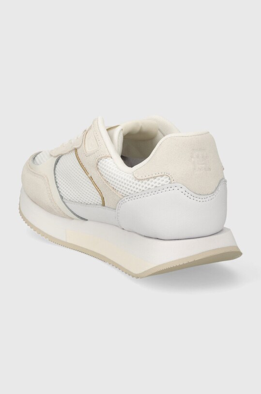 Boty Tenisky Tommy Hilfiger ESSENTIAL ELEVATED RUNNER FW0FW07700 béžová