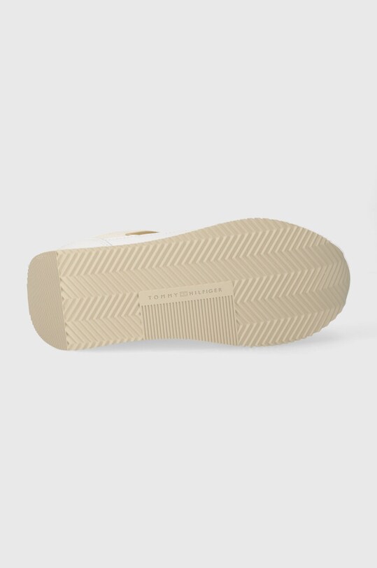 Tenisky Tommy Hilfiger ESSENTIAL ELEVATED RUNNER FW0FW07700 béžová