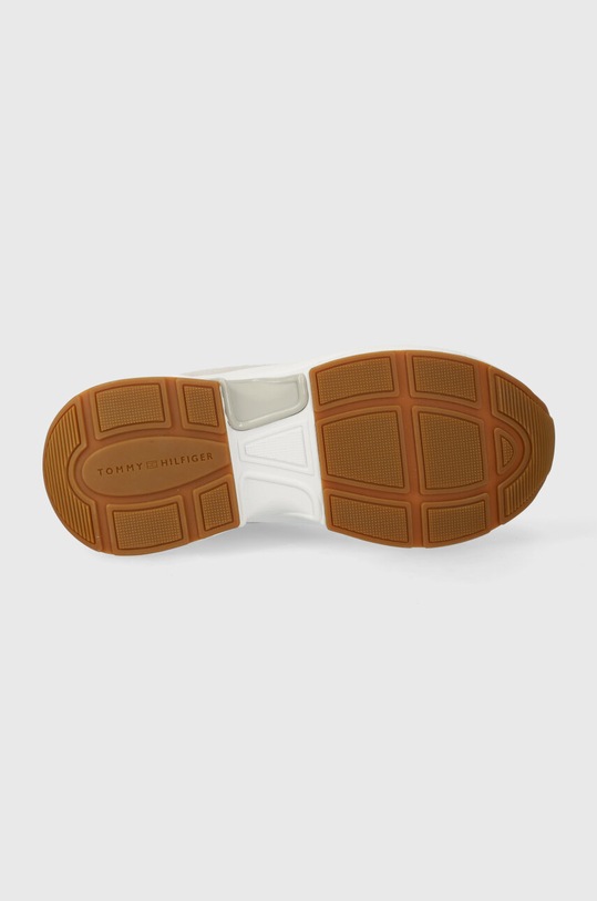 Tenisky Tommy Hilfiger CHUNKY FEMININE RUNNER HARDWARE FW0FW07703 šedá