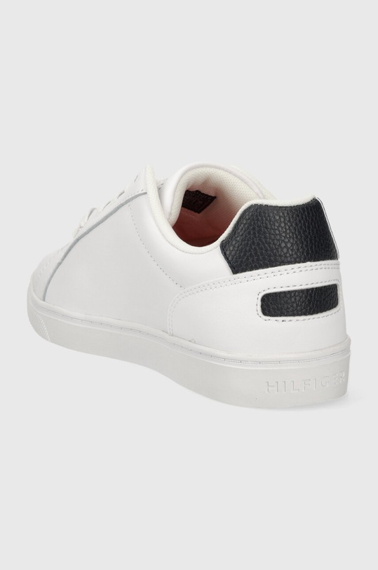 Παπούτσια Δερμάτινα αθλητικά παπούτσια Tommy Hilfiger ESSENTIAL CUPSOLE SNEAKER FW0FW07687 λευκό