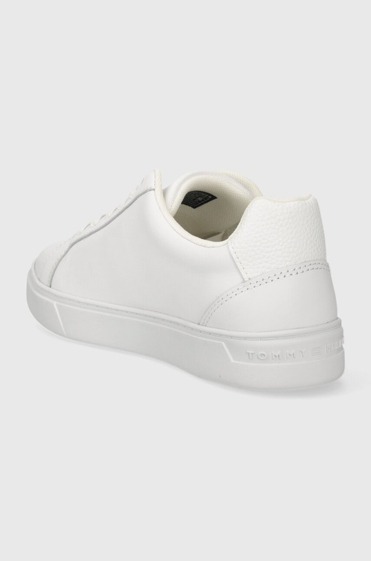 Παπούτσια Δερμάτινα αθλητικά παπούτσια Tommy Hilfiger ESSENTIAL COURT SNEAKER STRIPES FW0FW07779 λευκό