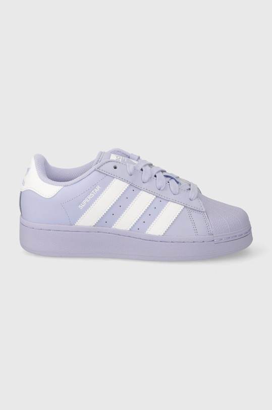 Kožené tenisky adidas Originals Superstar XLG nízký fialová ID5735