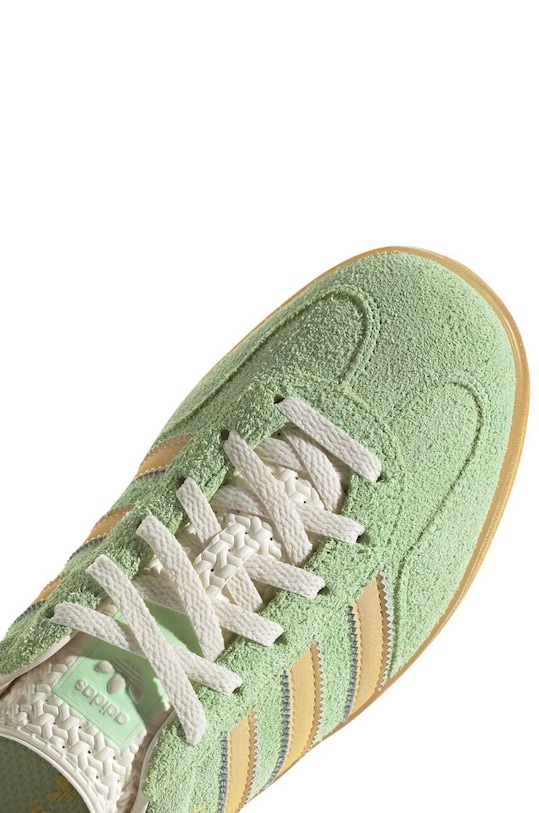 adidas Gazelle Indoor Semi Green Spark / Almost Yellow / Cream White IE2948 verde