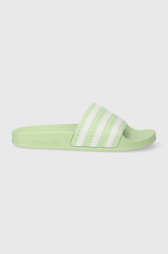 adidas Originals klapki Adilette syntetyczny zielony IE3048