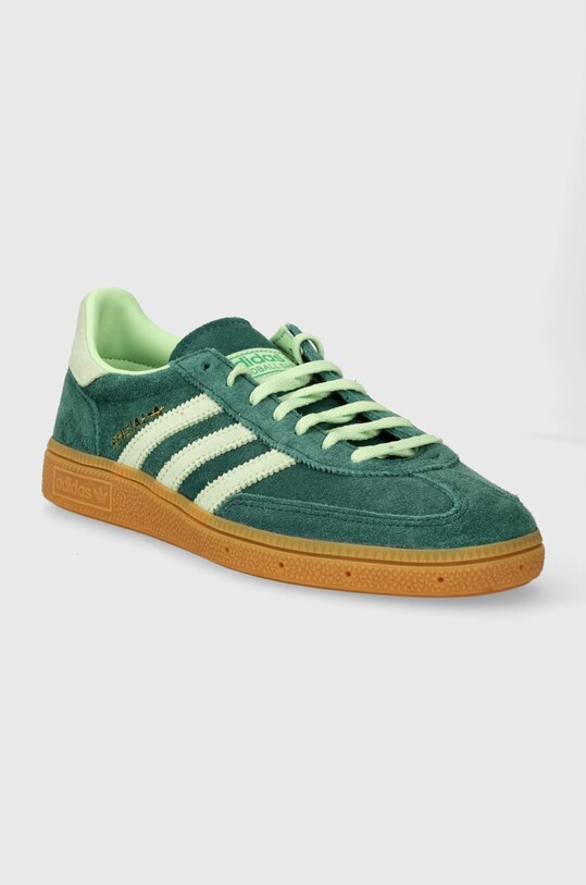 Велурени маратонки adidas Originals Handball Spezial IE5896 зелен AW24