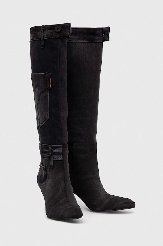 Miss Sixty cizme 6T4QJ8580000 negru SS24