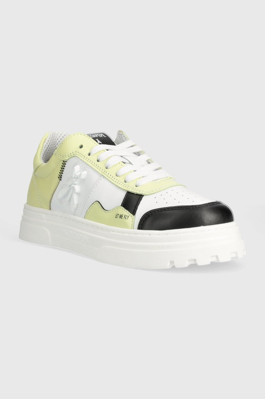 Кожени маратонки Patrizia Pepe 2Z0008.L011.FE31 зелен SS24