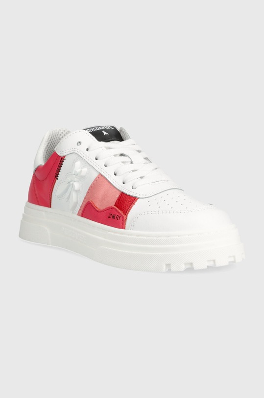Patrizia Pepe sneakersy skórzane 2Z0008.L011.FE45 różowy SS24