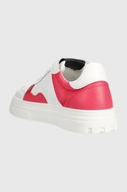 Obuwie Patrizia Pepe sneakersy skórzane 2Z0008.L011.FE45 różowy