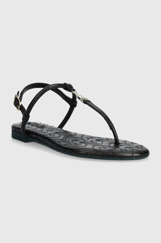 Кожаные сандалии Patrizia Pepe 8X0020.L048.K103 чёрный SS24