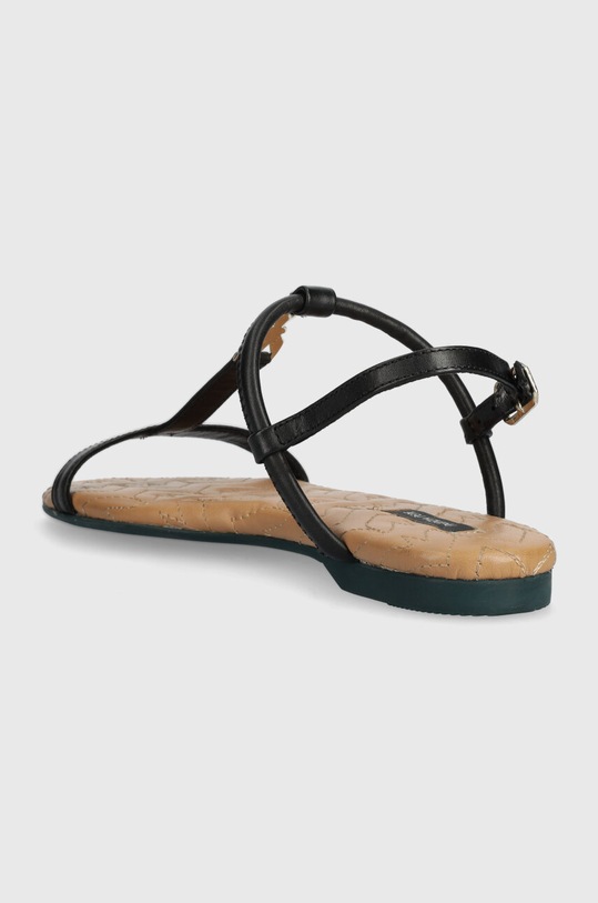 Παπούτσια Δερμάτινα σανδάλια Patrizia Pepe 8X0025.L048.FBE4 μαύρο