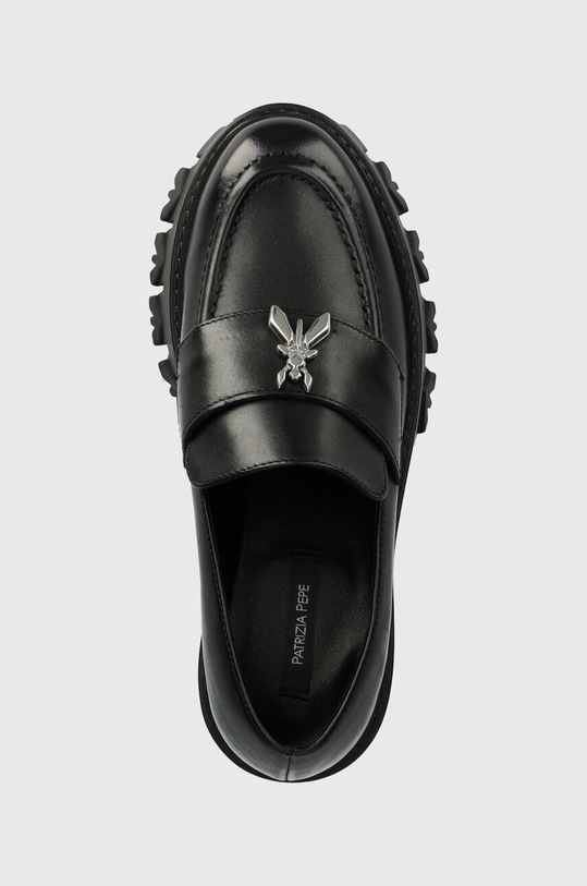 Patrizia Pepe mokasyny skórzane czarny 8Z0009.L011.FB30