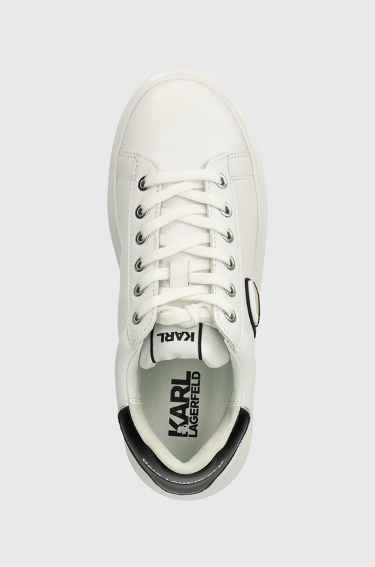 Кожаные кроссовки Karl Lagerfeld KAPRI белый KL62530N.011