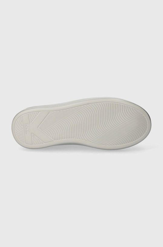 Kožené tenisky Karl Lagerfeld KAPRI KL62531M.1SL stříbrná