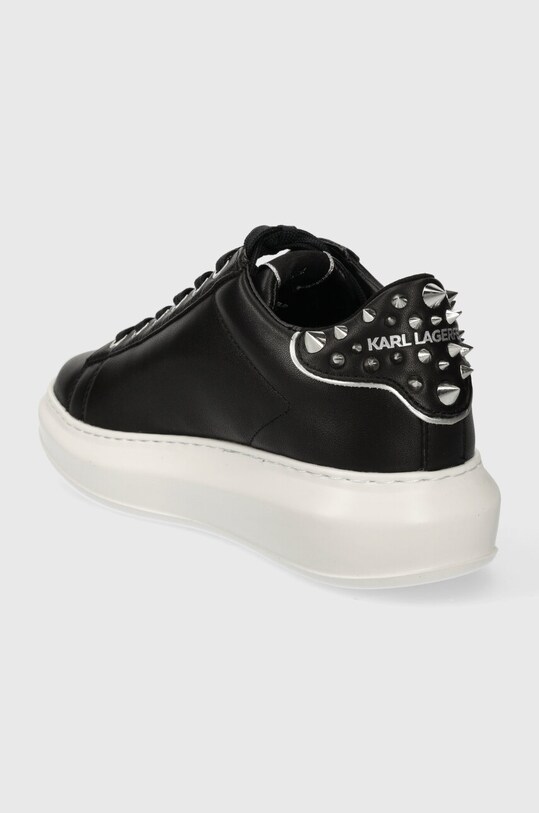 Обувь Кожаные кроссовки Karl Lagerfeld KAPRI KL62529N.000 чёрный