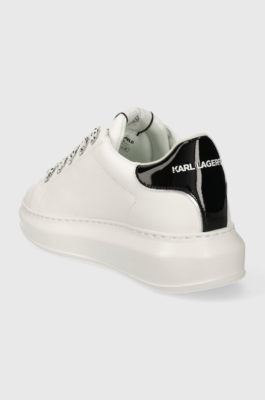 Obuwie Karl Lagerfeld sneakersy skórzane KAPRI KL62576N.011 biały