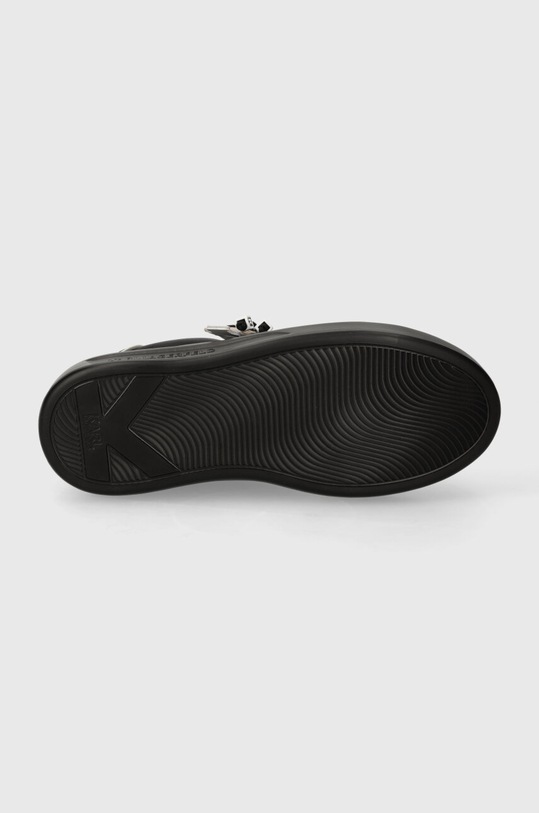 Karl Lagerfeld sneakersy skórzane KAPRI KL62576N.00X czarny