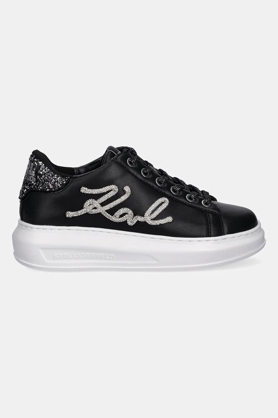 Karl Lagerfeld sneakers din piele KAPRI KL62510G.00S negru SS24