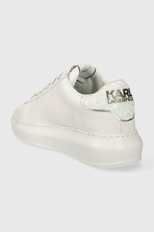 Cipők Karl Lagerfeld bőr sportcipő KAPRI KL62510G.01S fehér