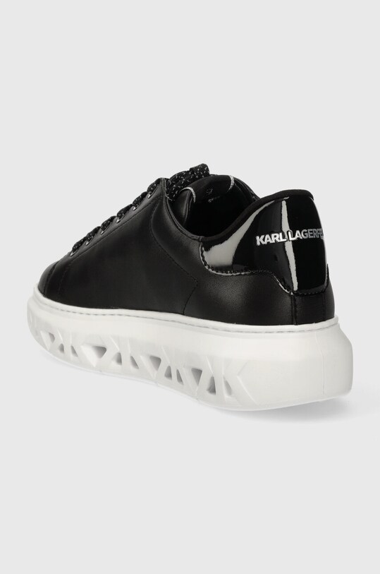 Obuwie Karl Lagerfeld sneakersy skórzane KAPRI KITE KL64530N.000 czarny