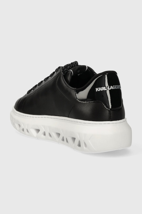 Обувь Кожаные кроссовки Karl Lagerfeld KAPRI KITE KL64530N.000 чёрный