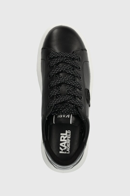Karl Lagerfeld sneakersy skórzane KAPRI KITE czarny KL64530N.000