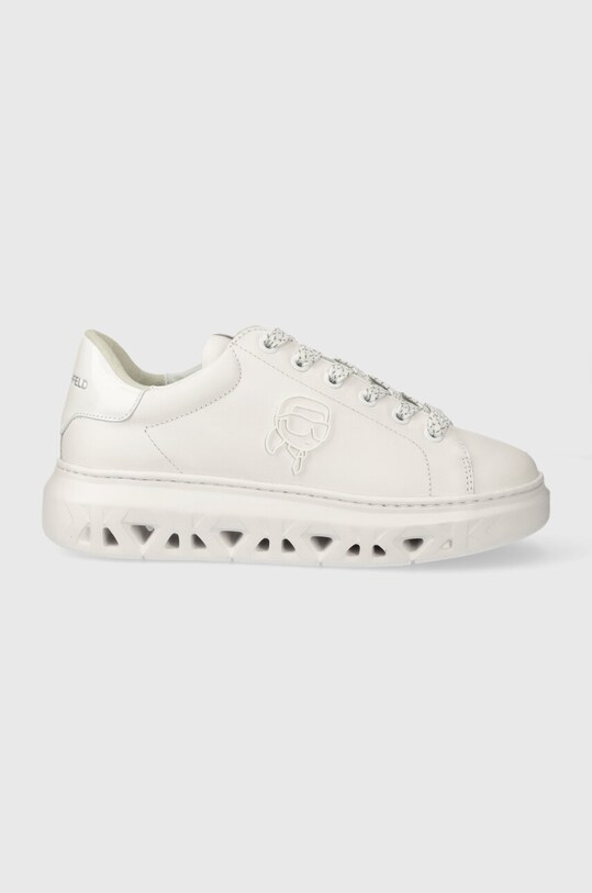 Шкіряні кросівки Karl Lagerfeld KAPRI KITE Planet friendly білий KL64530N.011