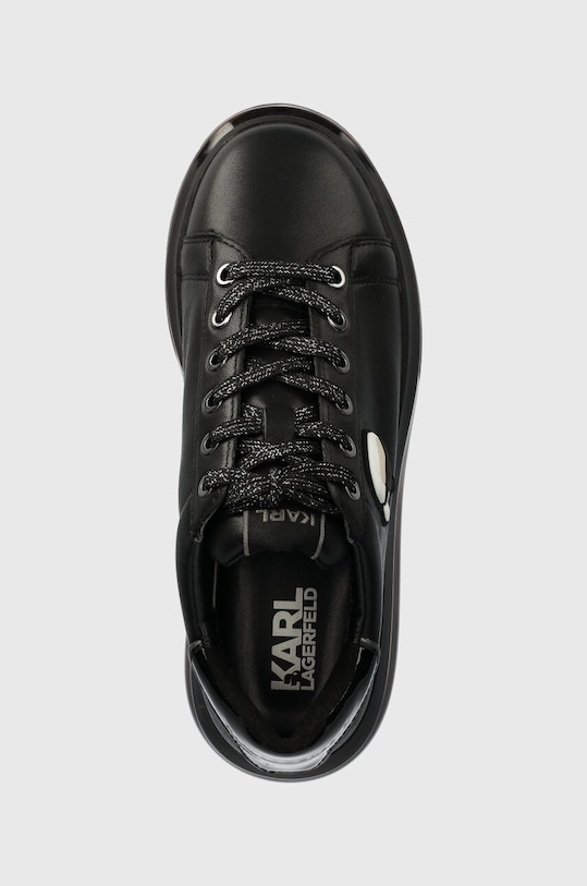 Kožené tenisky Karl Lagerfeld KAPRI KUSHION černá KL62630N.00X