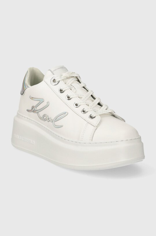 Karl Lagerfeld sneakers din piele ANAKAPRI KL63510A.01S alb SS24