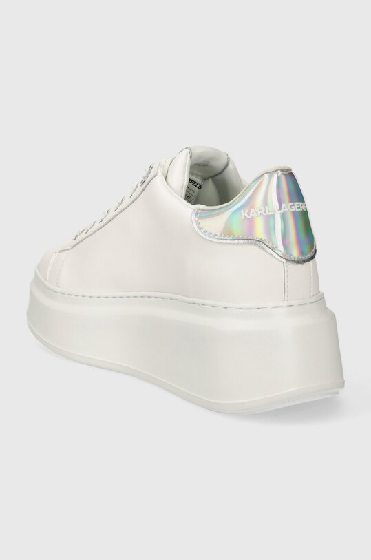 Încălțăminte Karl Lagerfeld sneakers din piele ANAKAPRI KL63510A.01S alb