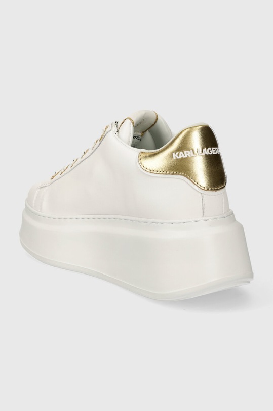 Взуття Шкіряні кросівки Karl Lagerfeld ANAKAPRI KL63510A.01G білий