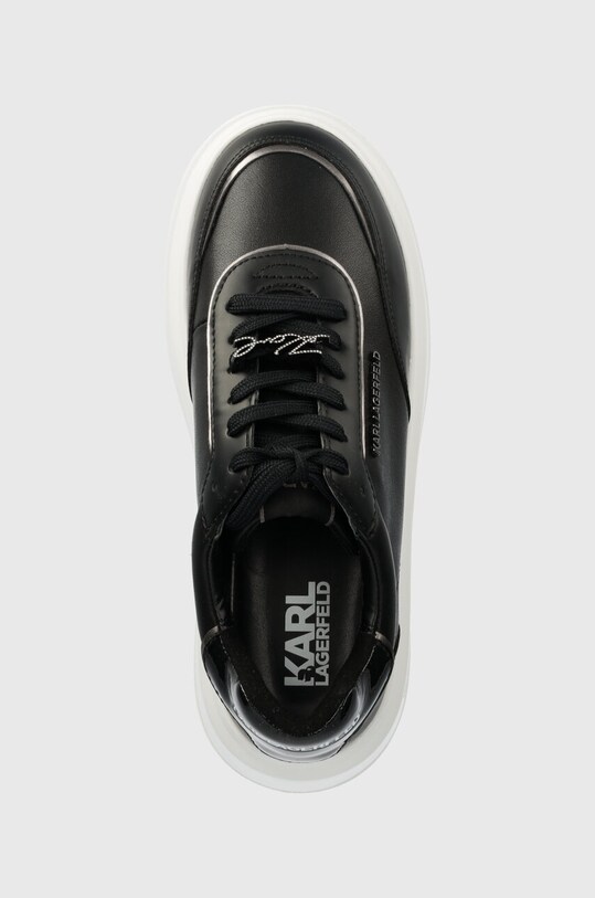 Шкіряні кросівки Karl Lagerfeld ANAKAPRI чорний KL63519.00S