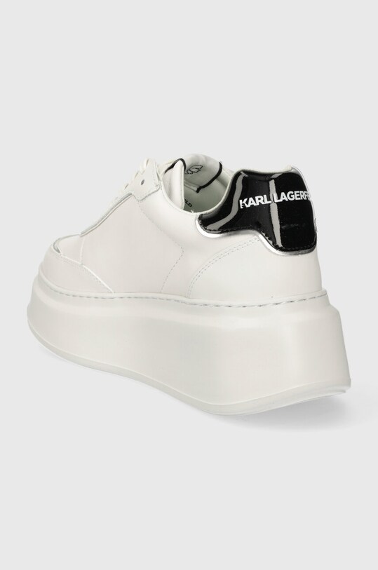 Обувь Кожаные кроссовки Karl Lagerfeld ANAKAPRI KL63519.01S белый
