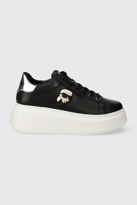 Karl Lagerfeld sneakers din piele ANAKAPRI platformă negru KL63530N.000