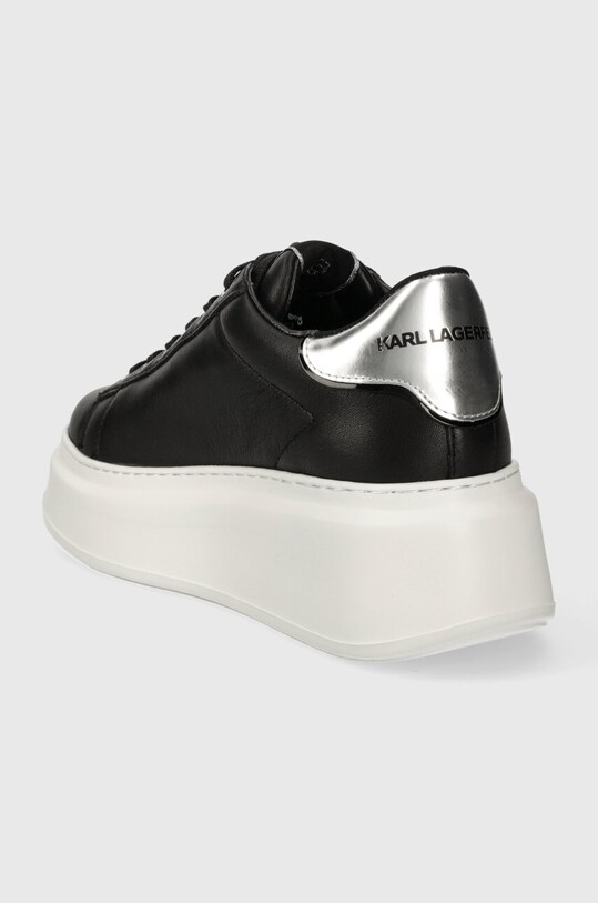 Obuwie Karl Lagerfeld sneakersy skórzane ANAKAPRI KL63530N.000 czarny