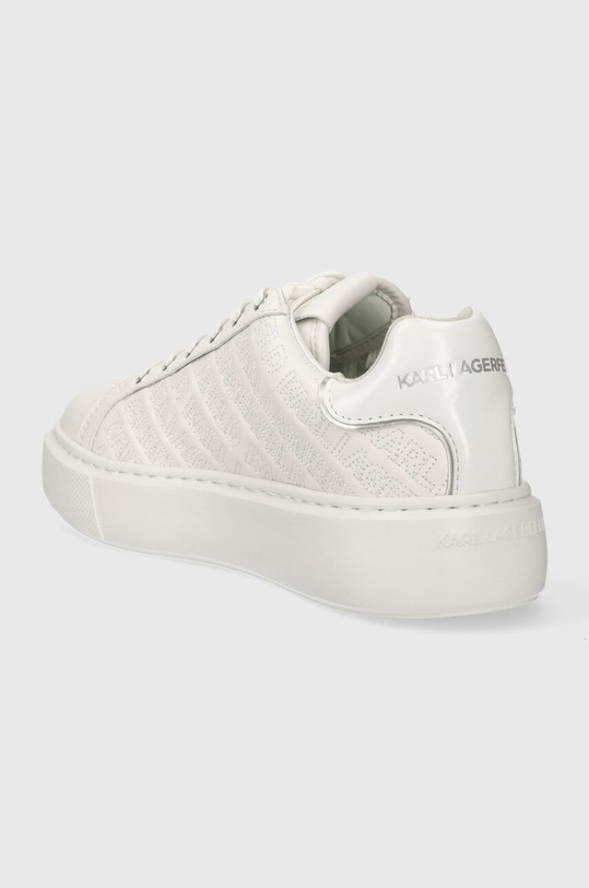 Obuv Kožené tenisky Karl Lagerfeld MAXI KUP KL62214.011 biela