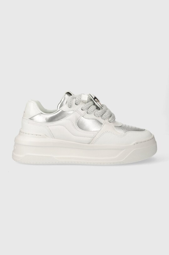 Кожаные кроссовки Karl Lagerfeld KREW MAX плоская белый KL63324.01S