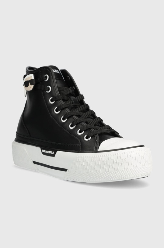 Karl Lagerfeld tenisi de piele KAMPUS MAX III KL60640.000 negru SS24
