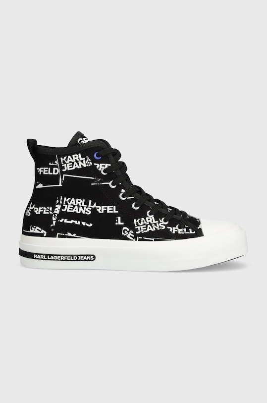 Karl Lagerfeld Jeans tenisi KLJ VULC plată negru KLJ60951.901