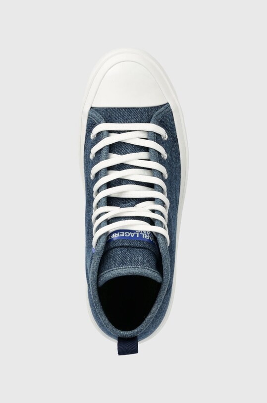 Πάνινα παπούτσια Karl Lagerfeld Jeans KLJ VULC μπλε KLJ60951.DAB