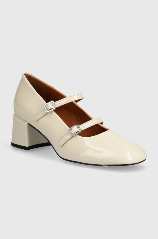 Kožne salonke Vagabond Shoemakers ADISON 5-8 cm bež 5739.160.37