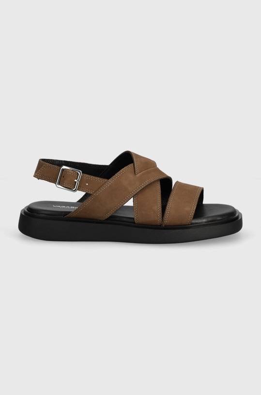 Vagabond Shoemakers sandale din nubuc CONNIE 5757.450.19 maro SS24