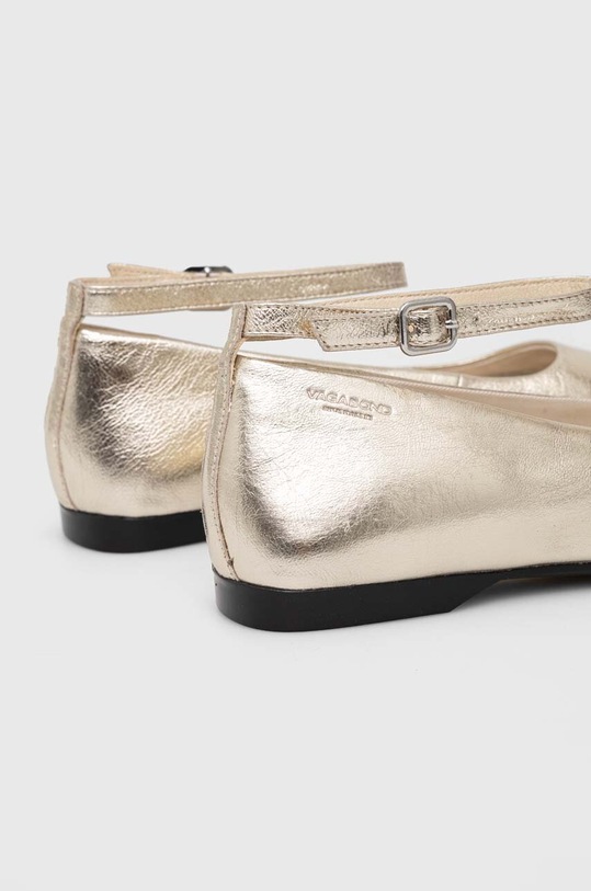 Boty Kožené baleríny Vagabond Shoemakers DELIA 5707.183.81 zlatá