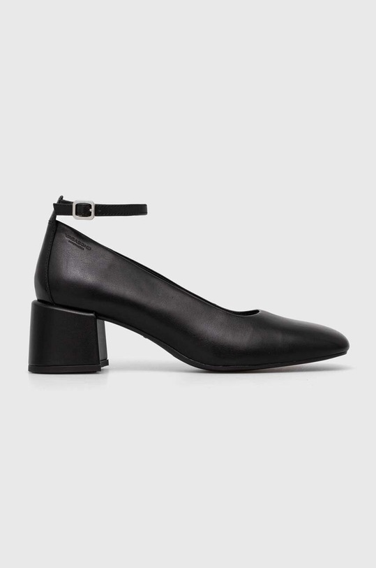 Vagabond Shoemakers czółenka skórzane ADISON słupek czarny 5739.001.20