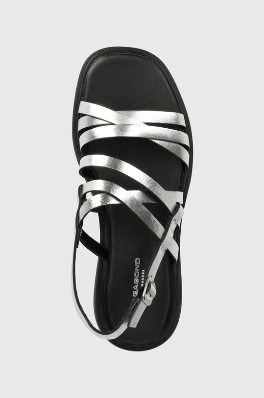 Vagabond Shoemakers sandały skórzane CONNIE srebrny 5757.583.79