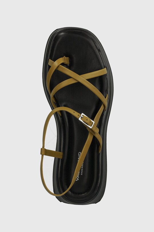 Шкіряні сандалі Vagabond Shoemakers COURTNEY зелений 5334.701.33
