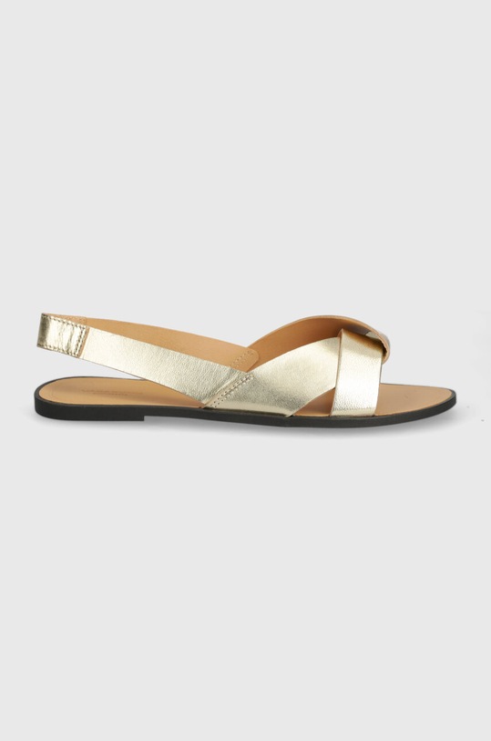 Kožené sandály Vagabond Shoemakers TIA 2.0 5531.083.81 zlatá SS24